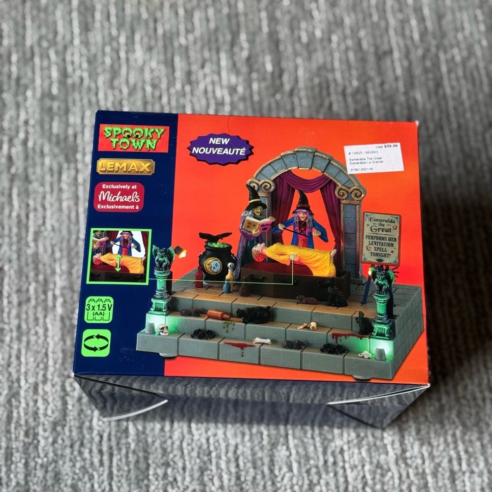 Lemax Spooky Town Esmeralda The Great